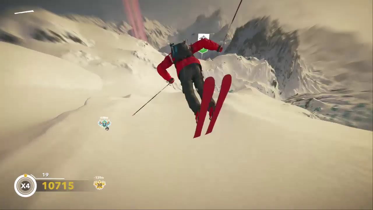 Steep most points in 1 trick