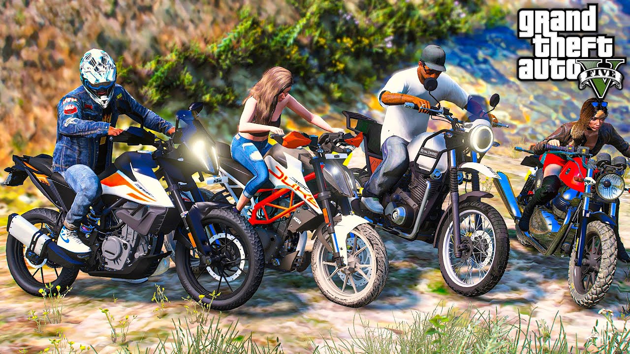 GTA 5 : DELIVERY OF KTM ADVENTURE 390 ! HIMALAYAN ! DUKE 390 | WEB SERIES മലയാളം #407