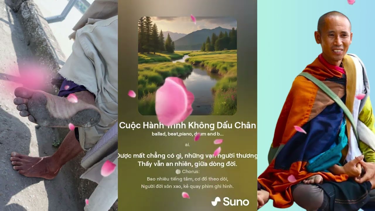 Cuộc Hành Trình Không Dấu Chân – Sống An Nhiên Như Thầy Thích Minh Tuệ.#ThichMinhTue
