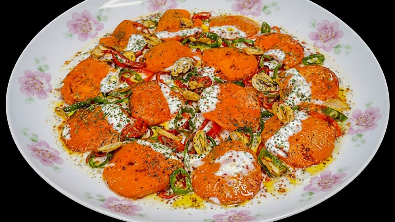 The Best Afghan Borani Kadoo 🎃 Crispy Squash with Garlic Yogurt Sauce (بورانی کدو)