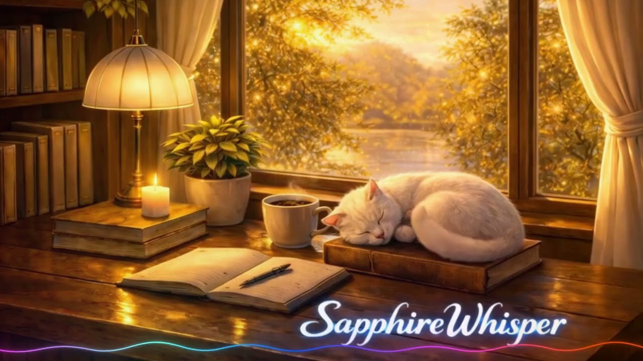 Soft Lofi for Study & Focus 🌙 | Calm Piano & Guitar | 2.5 Hours of Peaceful Music