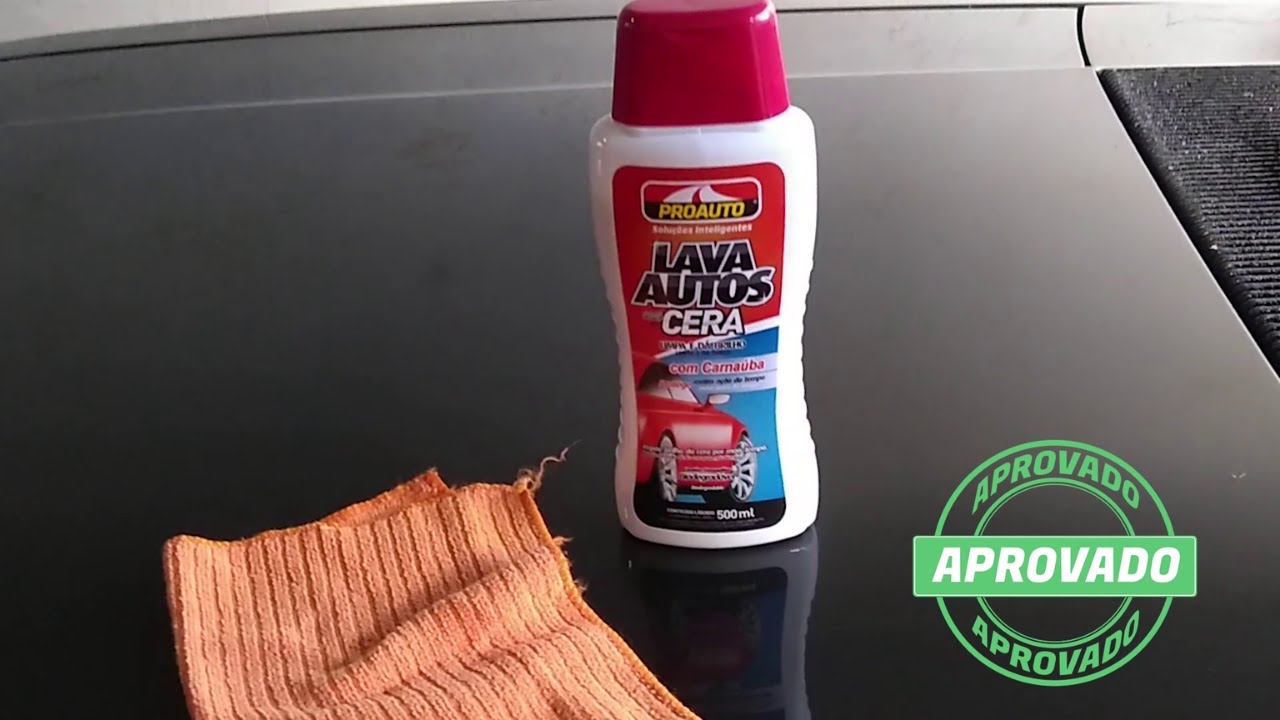 Shampoo Lava Autos com Cera da PROAUTO