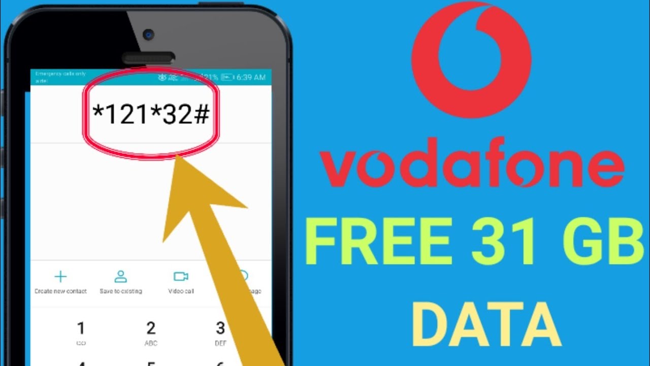 Vodafone Free 31 GB 4G Data Offers 2020 !! Vodafone Free Internet !! Vodafone Free Data !! Free Data