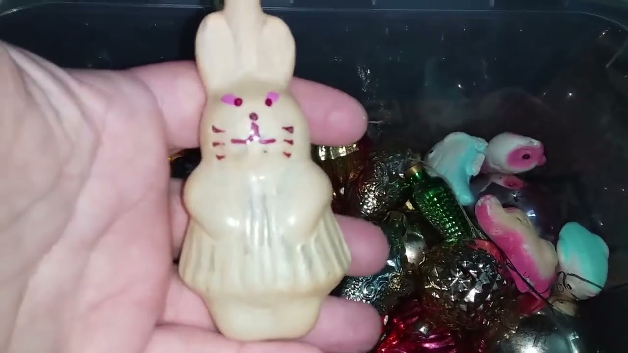 СТАРЫЕ СОВЕТСКИЕ НОВОГОДНИЕ ИГРУШКИ НА ЕЛКУ