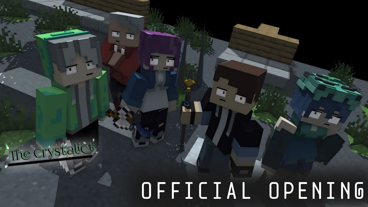 The Crhysalict Official Opening |  MINECRAFT PRISMA 3D ANIMATION | (Read Description below)