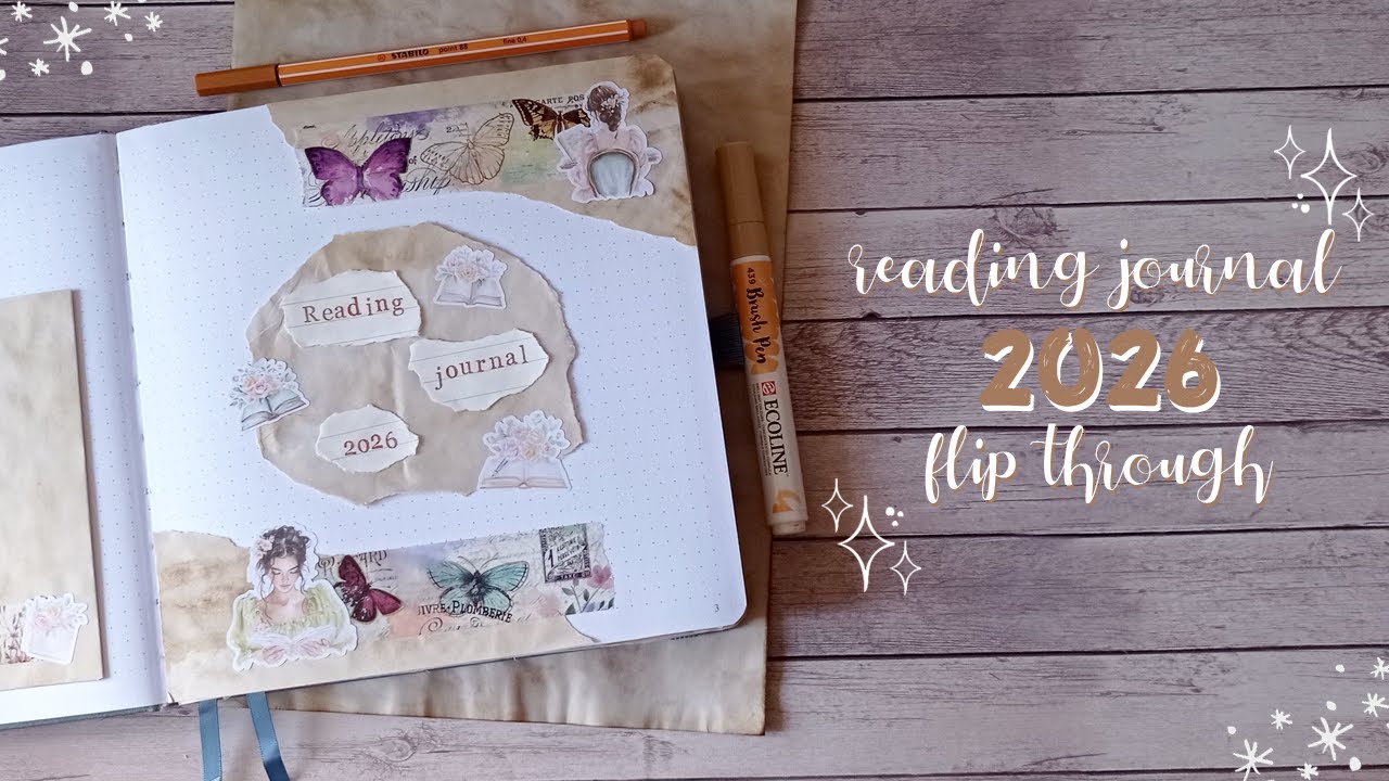 Reading journal: 2026 - Flip through [Italiano]