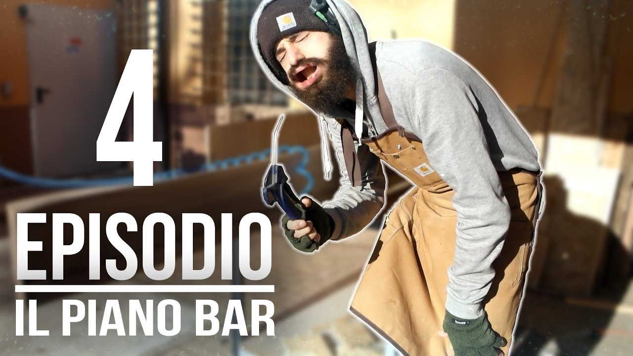 COME HO REALIZZATO IL NOSTRO BAR - EP 4 IL PIANO BAR | Knob House Project