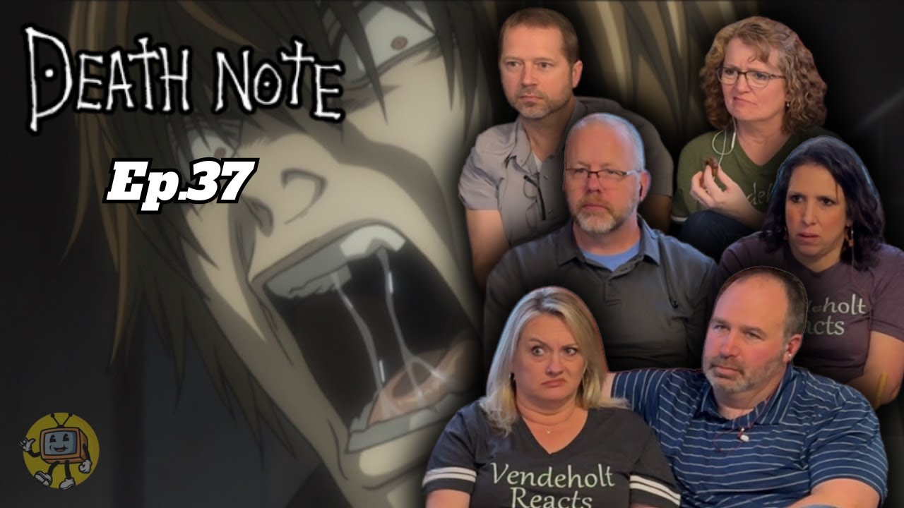 Death Note Finale : Parents react (Anime Noobs) To Death Note - Episode 37
