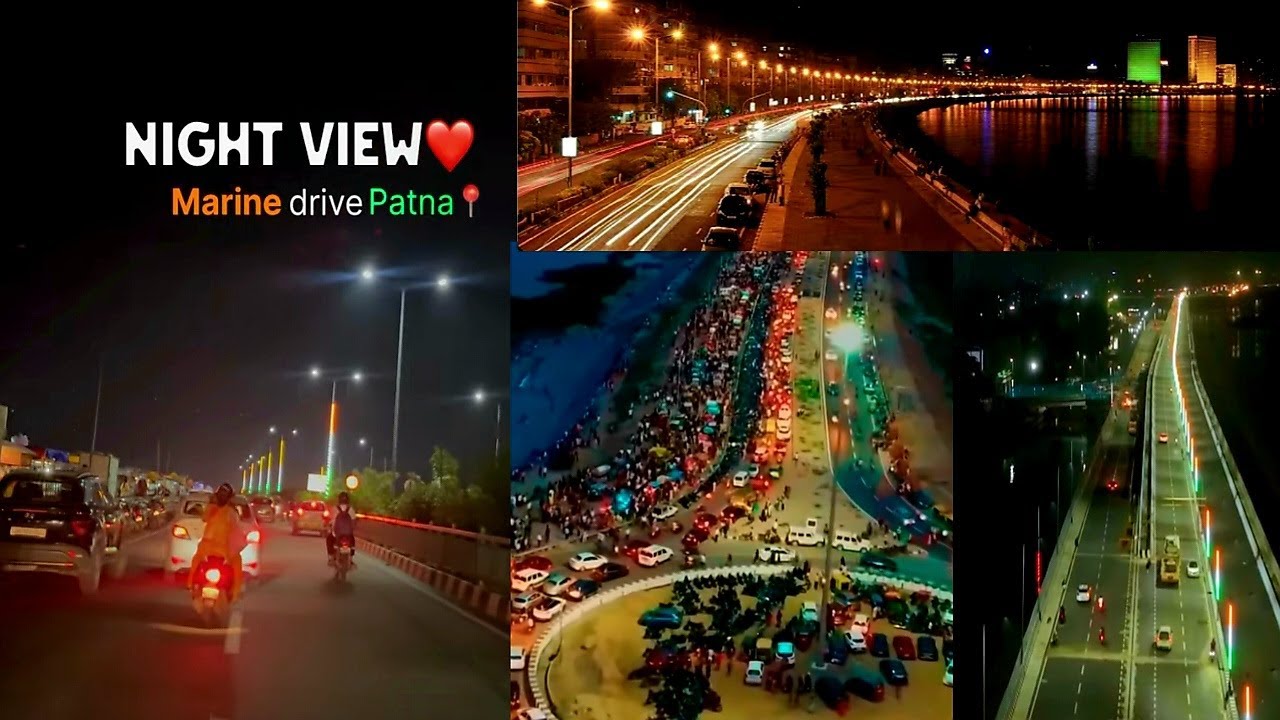 Marine Drive Patna Night View & Evening Vibes | Patna का सबसे Romantic Place