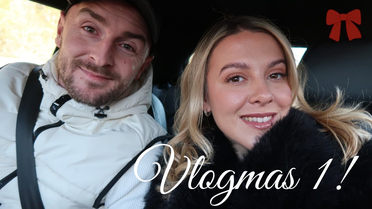 VLOGMAS 1 - проведите день с нами / отправляйтесь со мной за покупками в ОГРОМНЫЙ магазин HomeSen...
