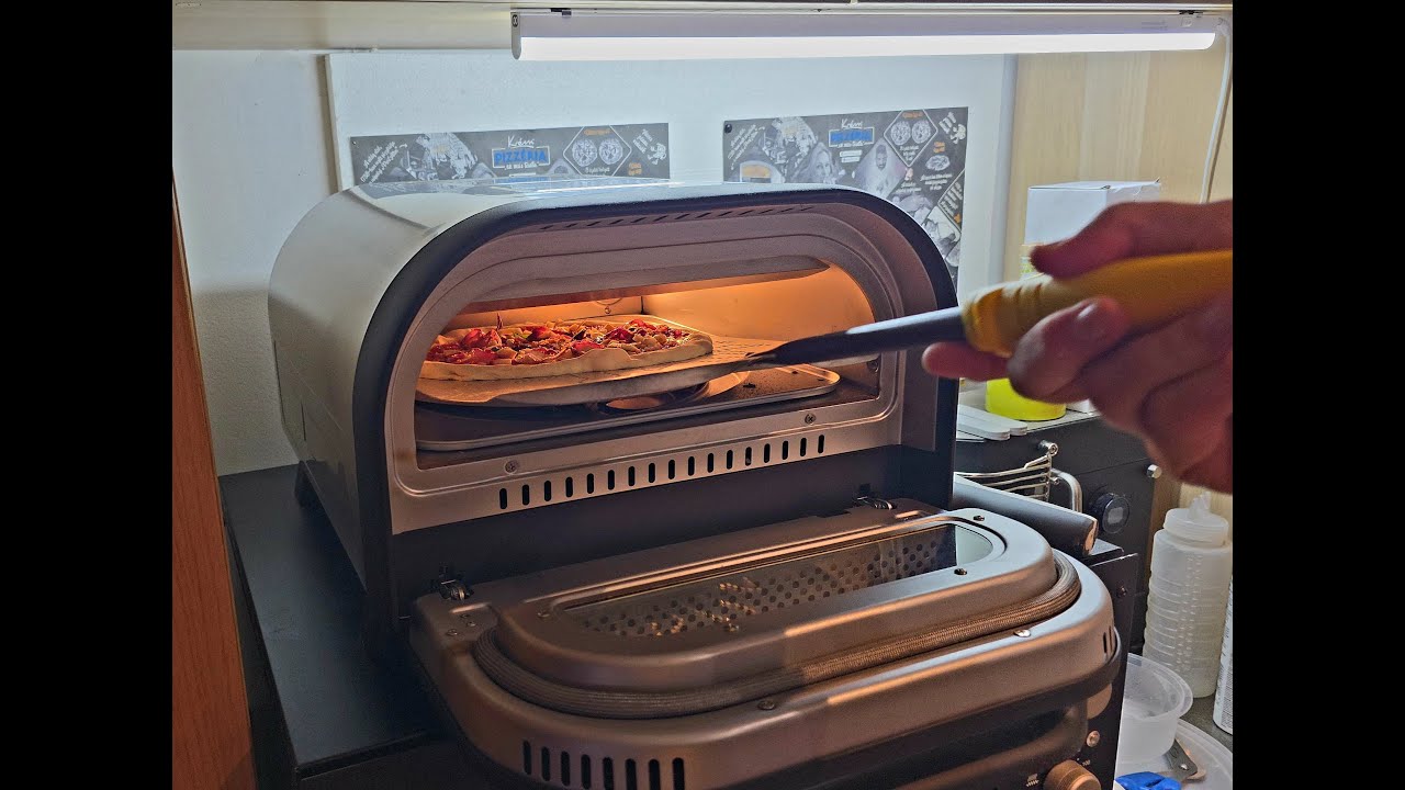 Dr.Pizza Hook 15 dagasztó és Dr.Pizza Rothello pizzakemence teszt!Nápolyi pizza sütése!
