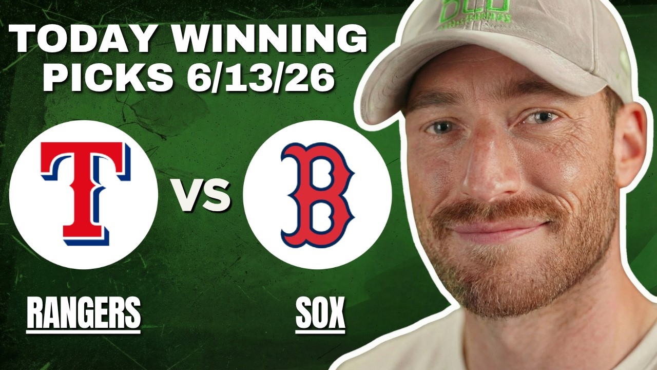 Texas Rangers vs Boston Red Sox | MLB Prediction 6/13/25 | MLB Picks Today