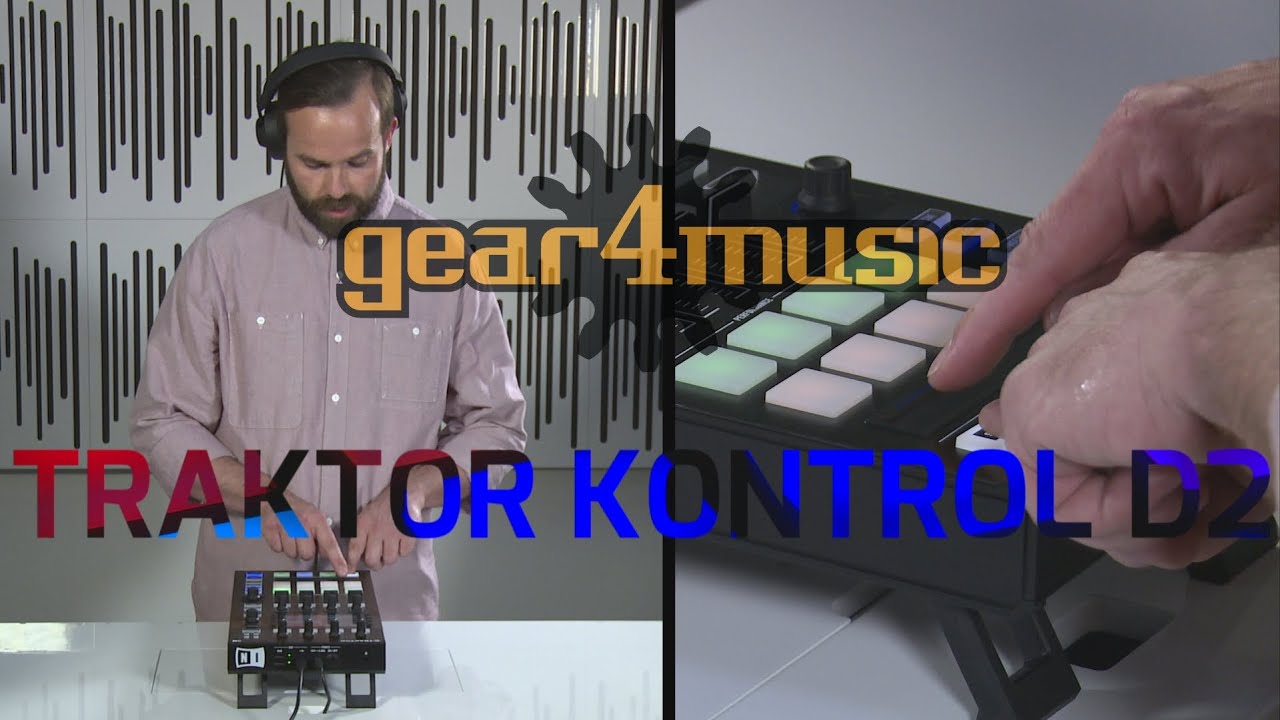 Native Instruments Traktor Kontrol D2 Controller and New Stems