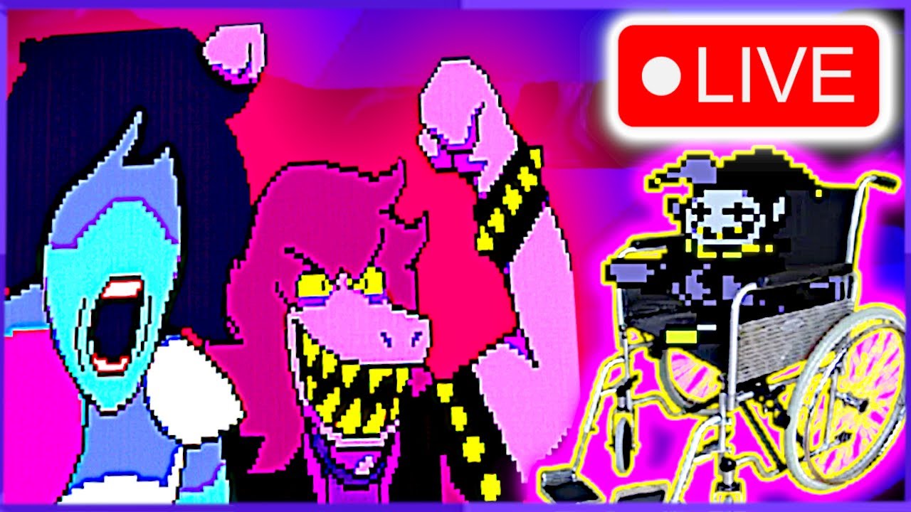 DELTARUNE... BUT JEVIL IS IN A WHEELCHAIR