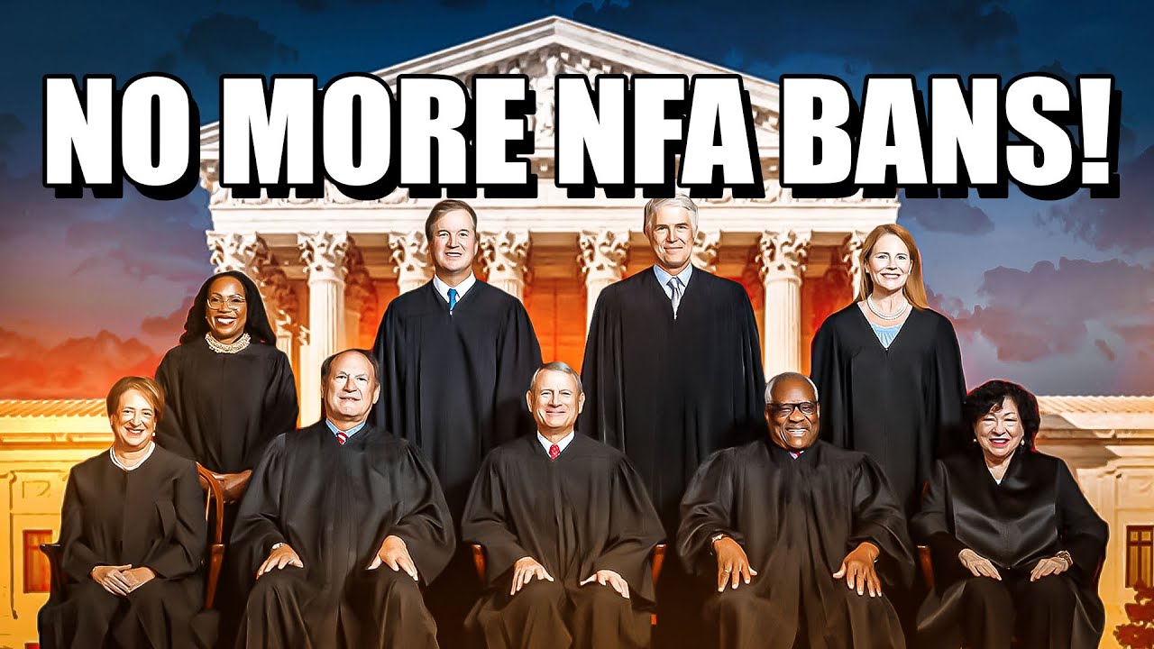 BREAKING! Supreme Court 6-3 Decision Deployed To End Suppressor Purchase & Possession Bans!
