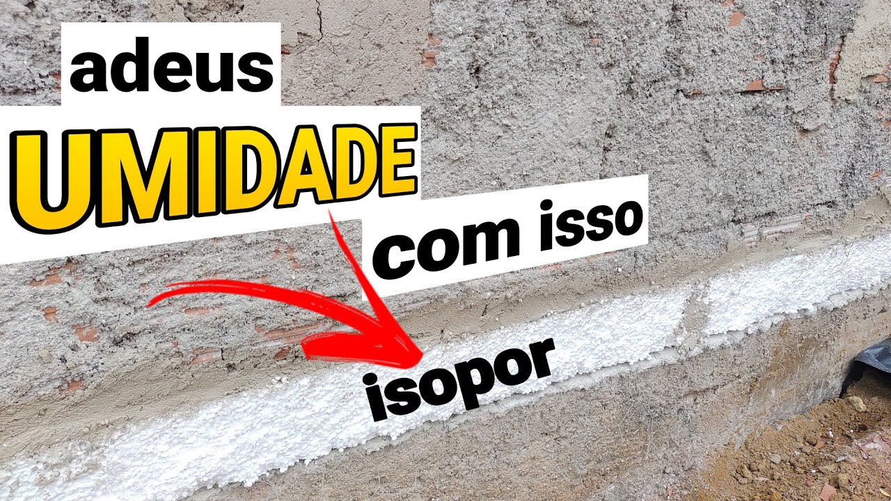 COMO RESOLVER UMIDADE NO RODAPÉ COM ISOPOR - INACREDITAVEL O QUE ESSE CARA FEZ!! IDEIA GENIAL