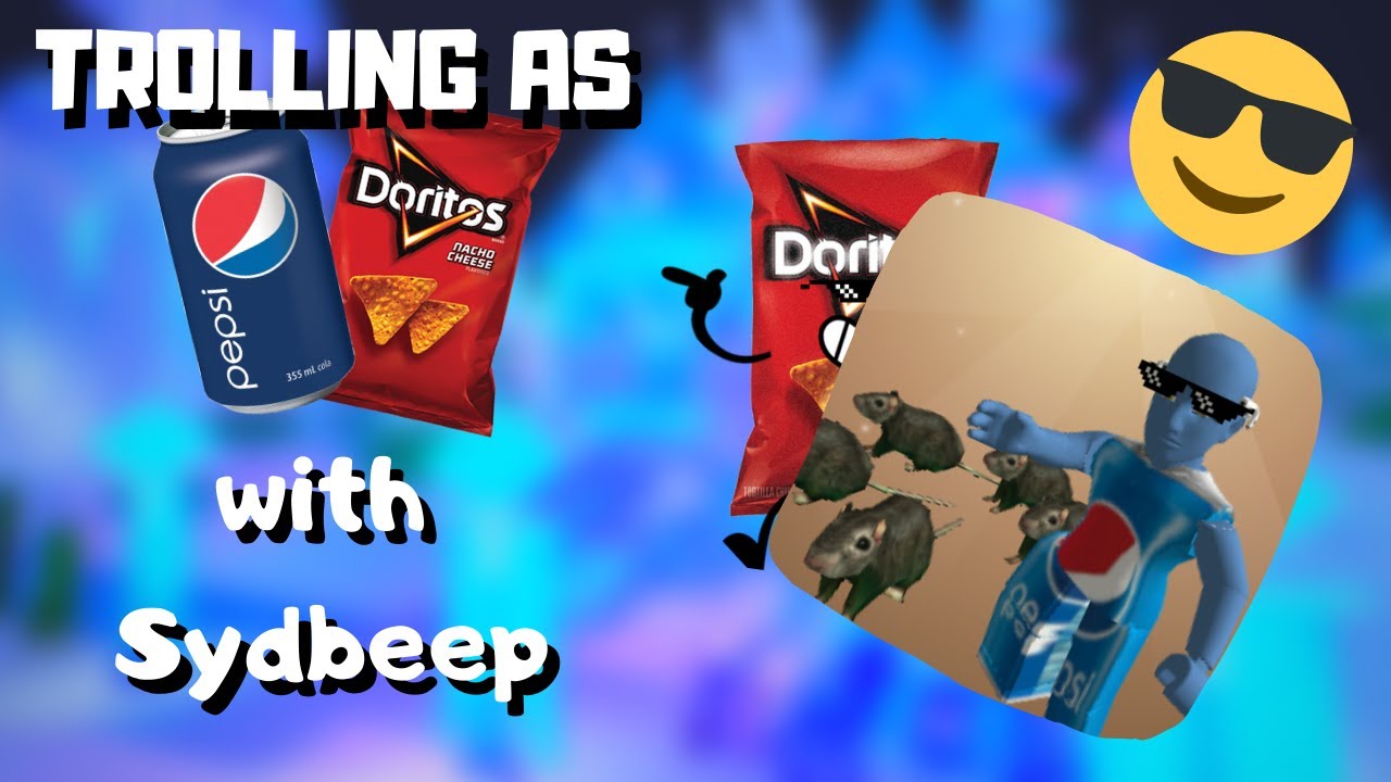 Causing Pepsi-fueled CHAOS with Sydbeep // Roblox Royale High