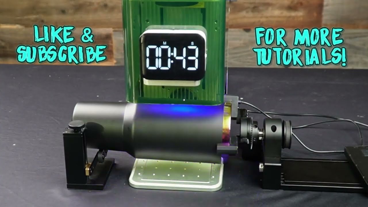 How I Engraved a 40oz Tumbler in 5 Minutes!