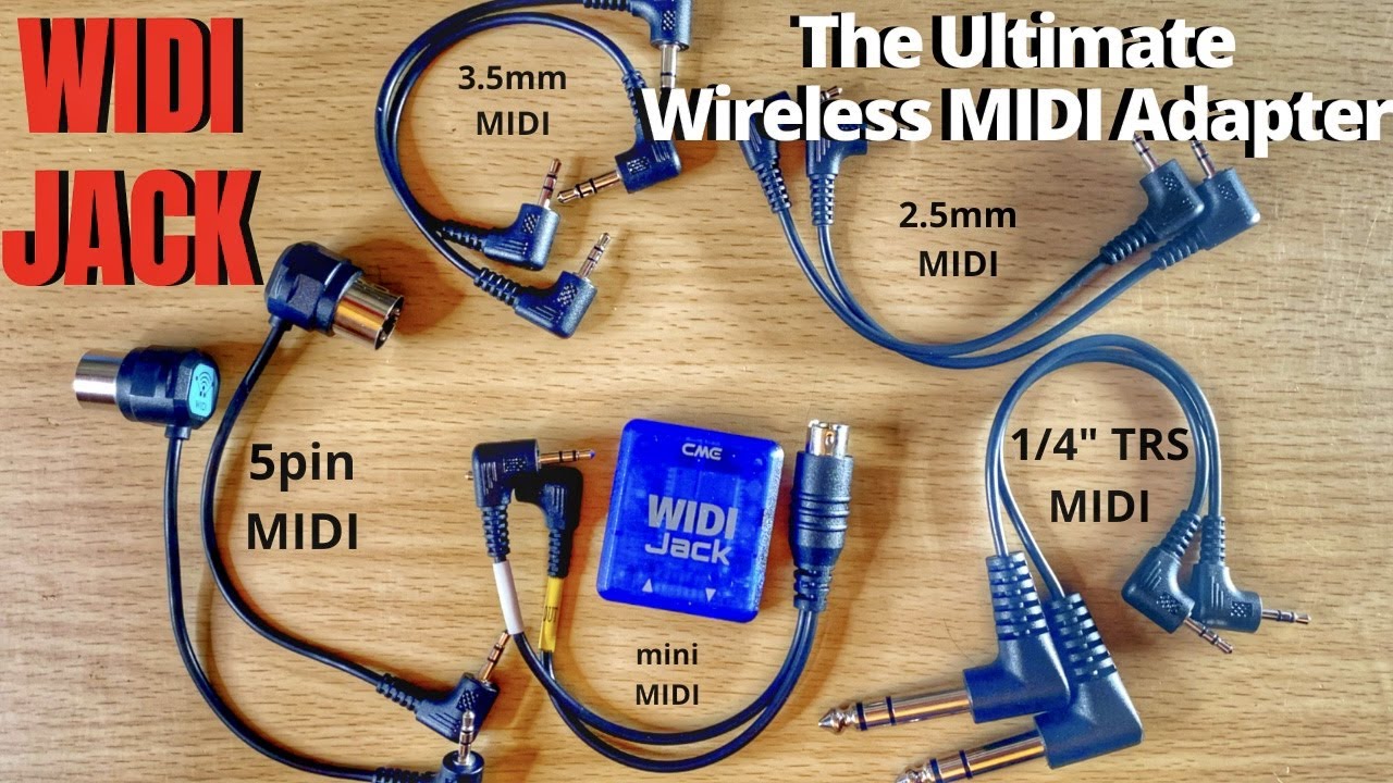 Widi Jack — ИДЕАЛЬНАЯ беспроводная/Bluetooth MIDI-система