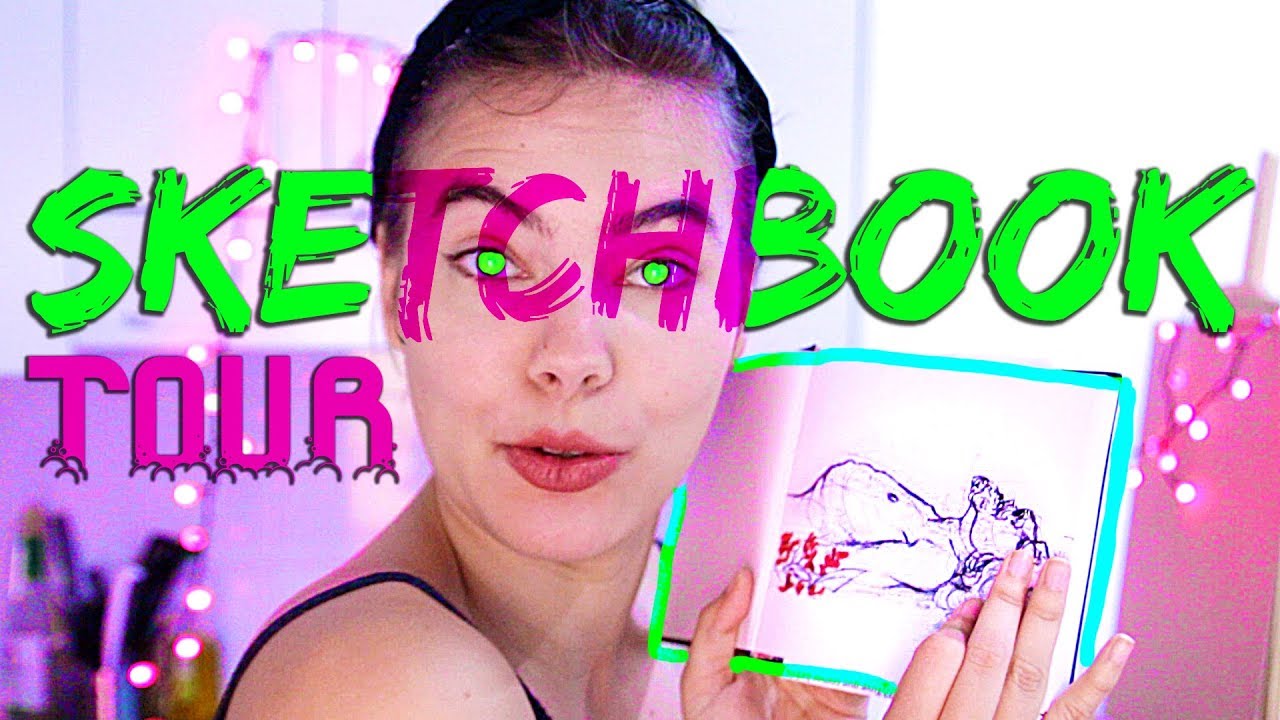 SKETCHBOOK TOUR - Una semana aprendiendo Animacion