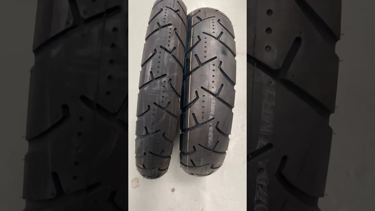 Llantas Btrubber 100/80-17 y 130/70-17 para Pulsar 200-Yamaha FZ16