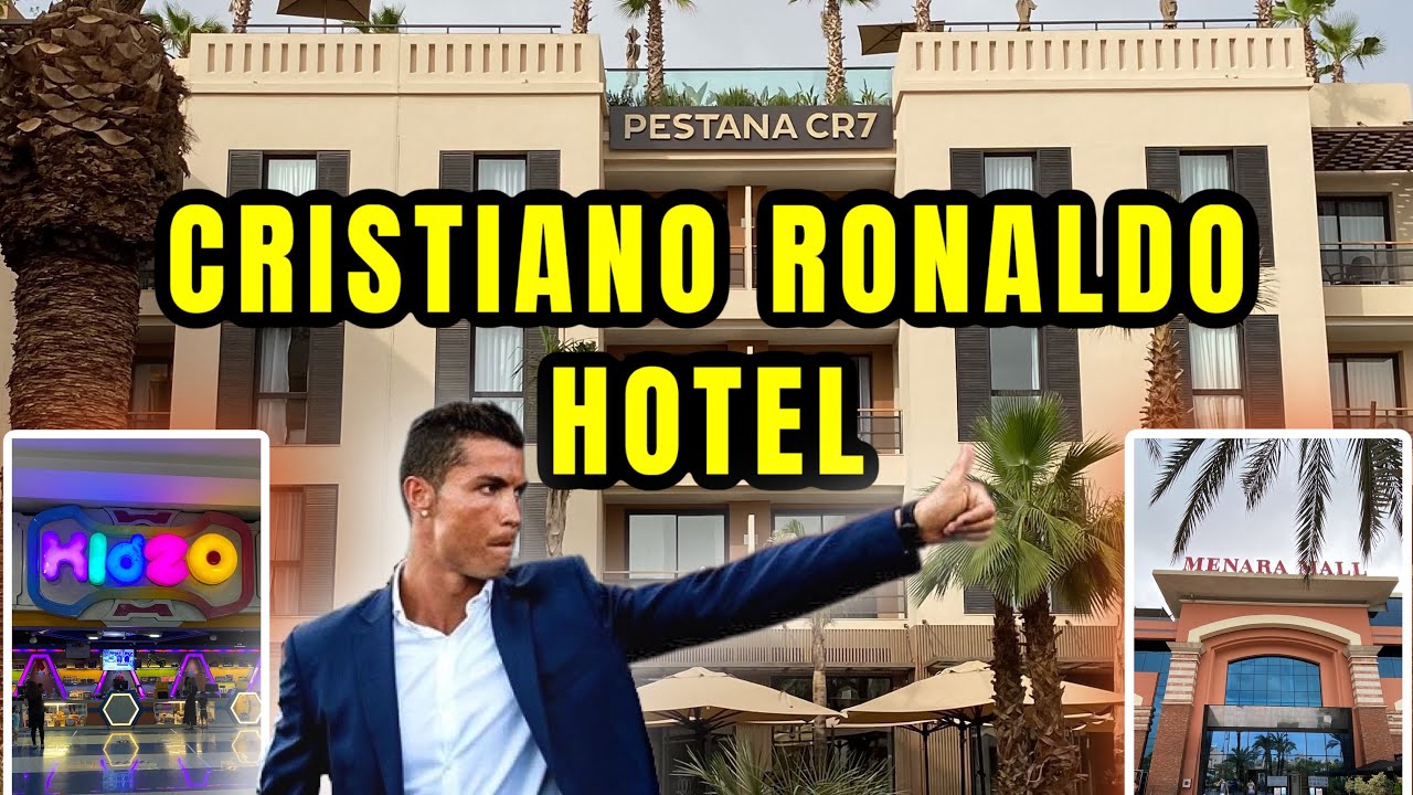 We Went To Cristiano Ronaldo CR7 Hotel l Menara Mall l Marrakech l Morocco l SNA Vlogs