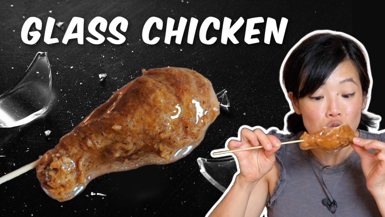 Edible Glass KFC | Tanghulu Fried Chicken
