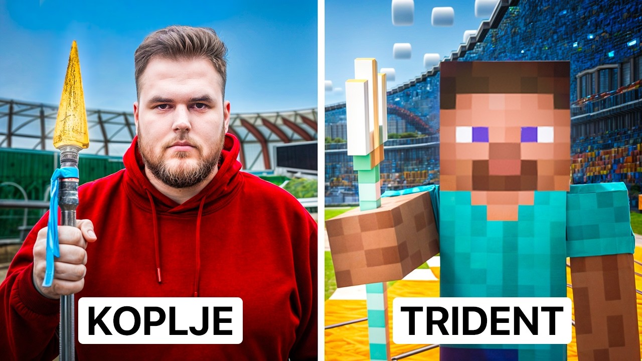 Da Li Je Steve Iz Minecrafta Snažniji Od Čoveka?