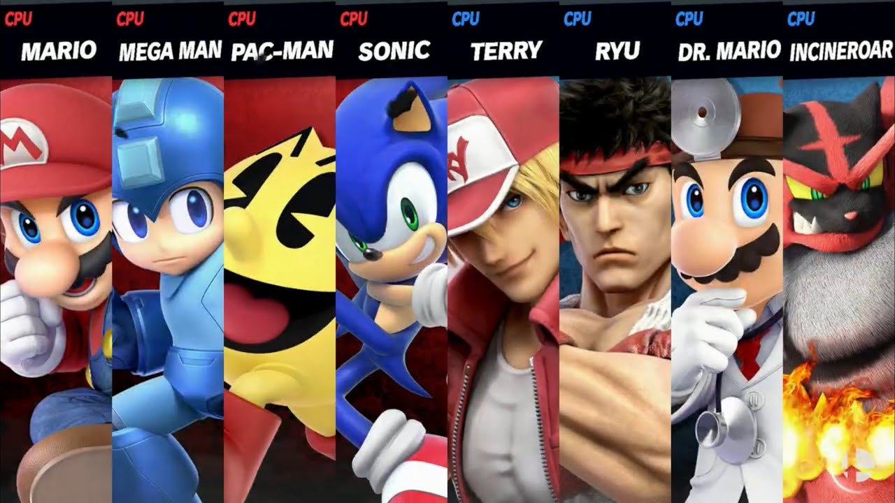 Super Smash Bros. Ultimate - Team Legends vs Team HDC Icons