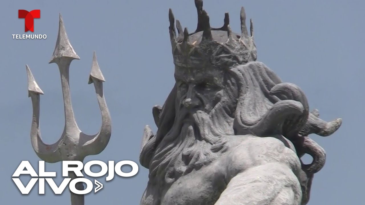 Estatua de Poseidón supuestamente desencadenó la ira de un dios Maya en Yucatán
