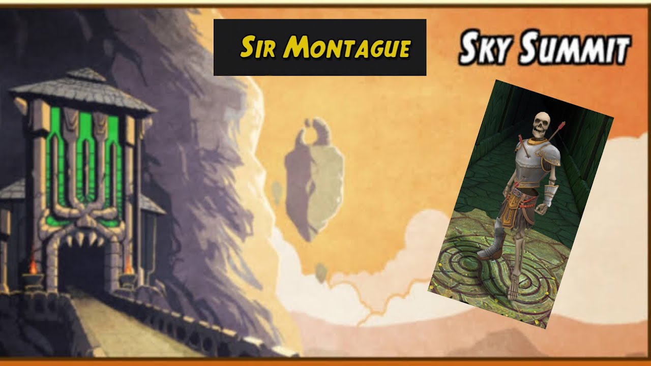 Sir Montague - Waterslide 2 times in Sky Summit
