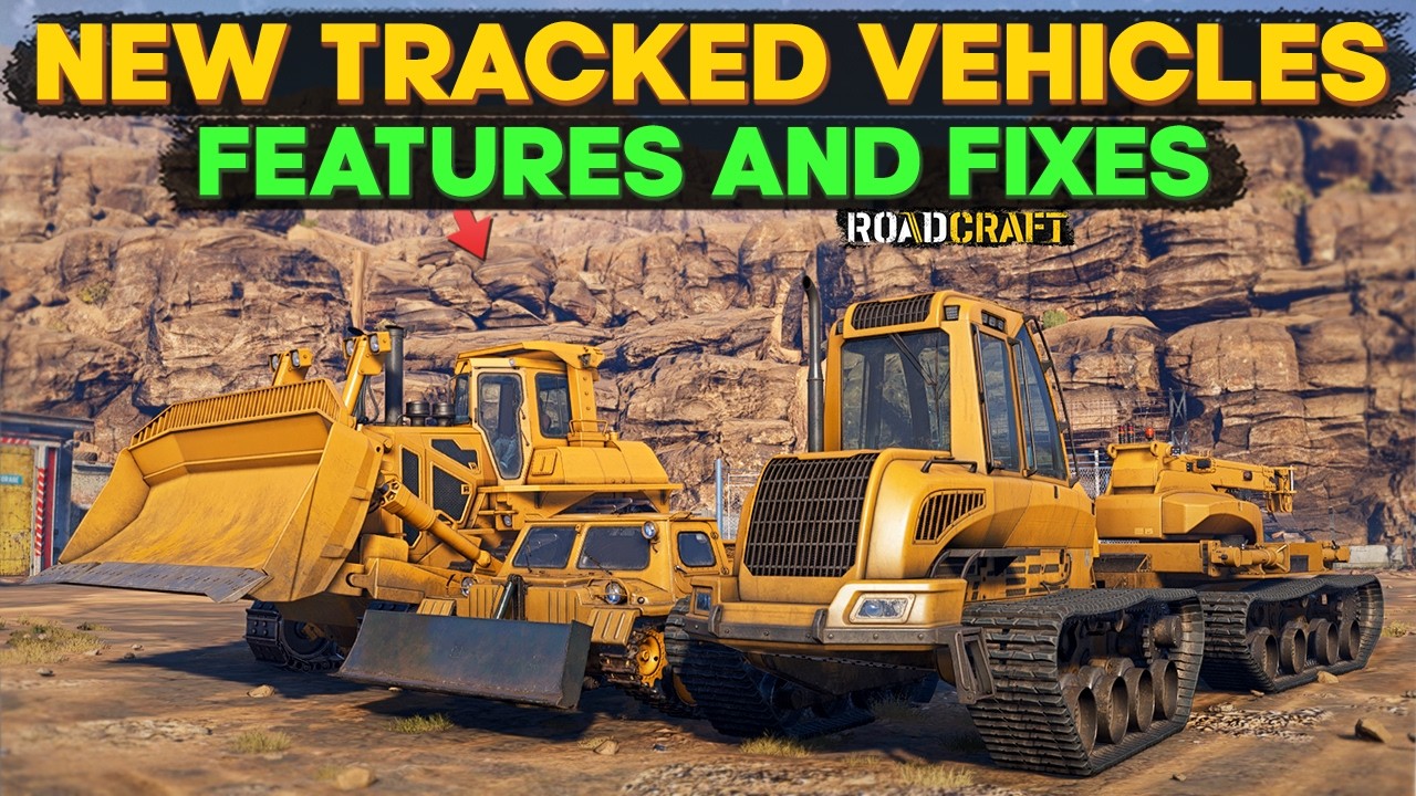 All New Vehicles, Features, and Fixes in RoadCraft | You Need to Know