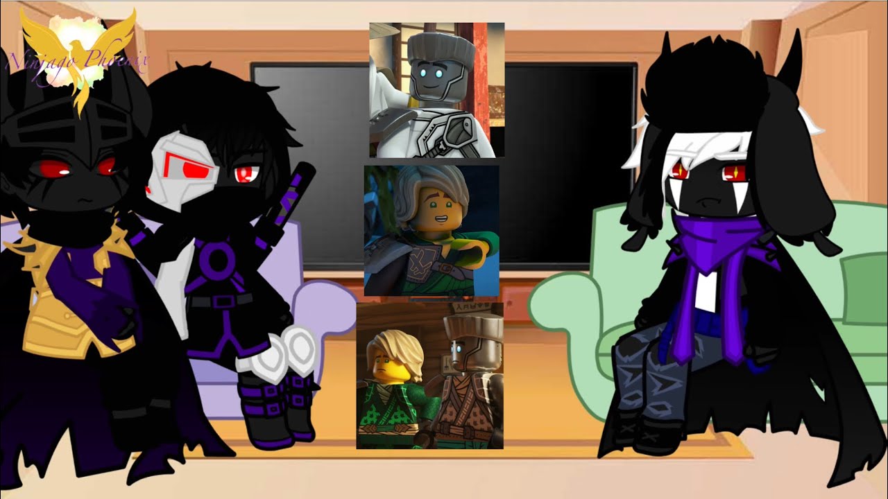 Past Ninjago Villains {S2 Garmadon & S3 Overlord + Cryptor}  react (Part 2/??) ft. Lloyd & Zane