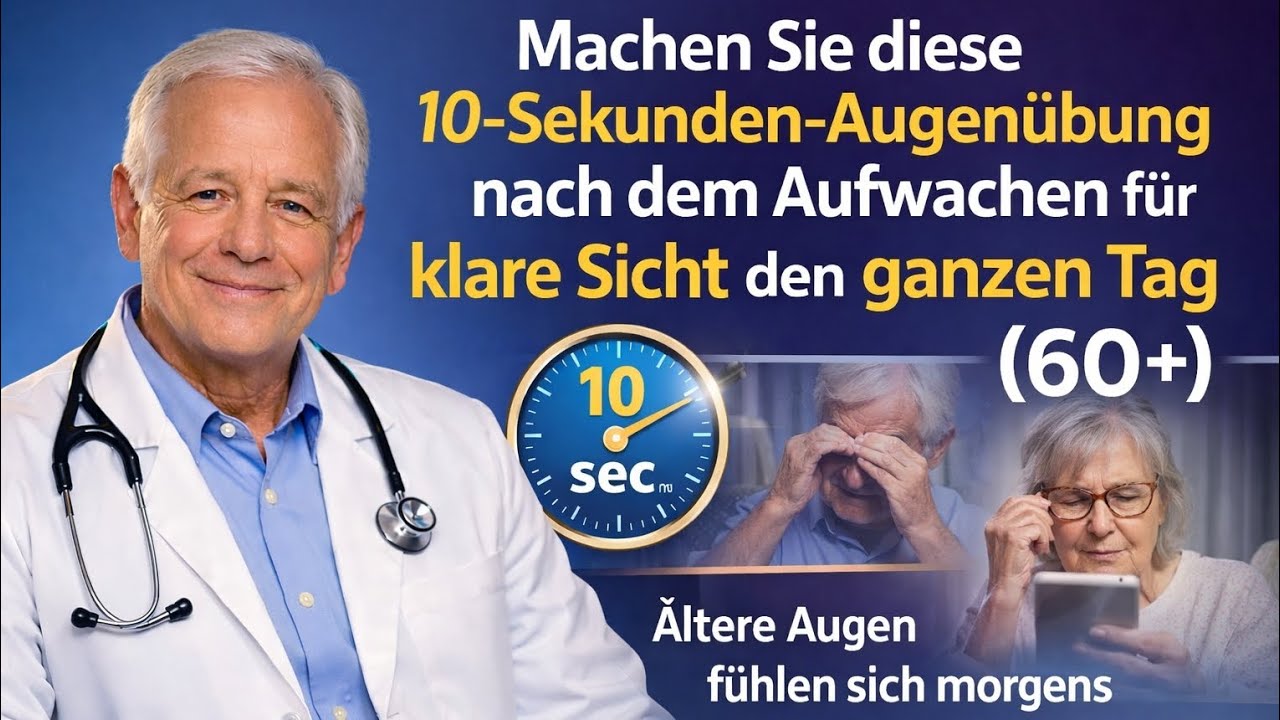 10-Sekunden Augenübung am Morgen  Klar Sehen den ganzen Tag