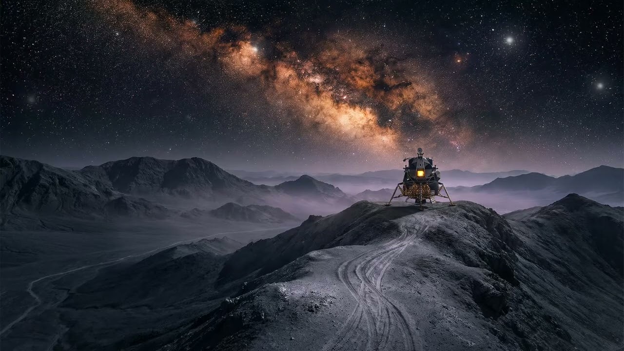 it's time to rest. 🌌 Deep Space Ambient (Dimmed Stars / Black Screen)