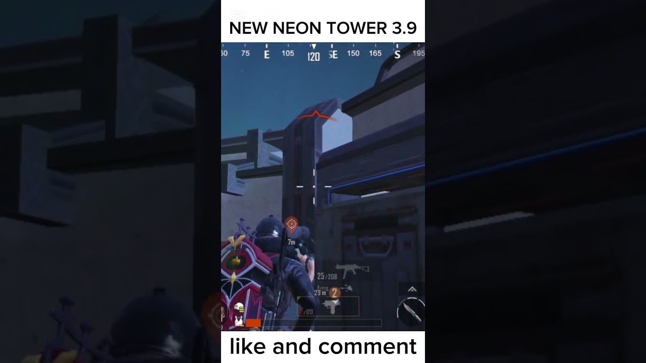 NEW NEON TOWER 3.9 UPDATE | STARXGAMER #pubgmobile #bgmi #battleroyalegame #gaming #shorts