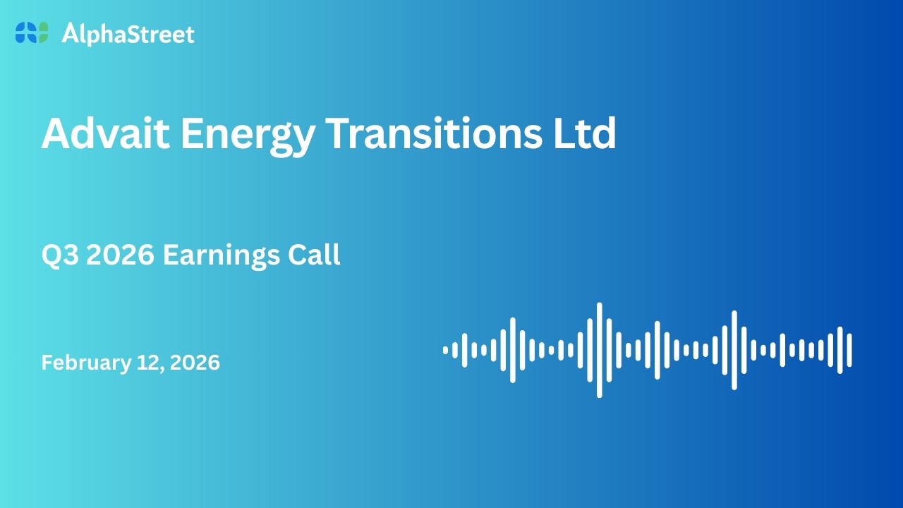 Advait Energy Transitions Ltd Q3 FY2025-26 Earnings Conference Call