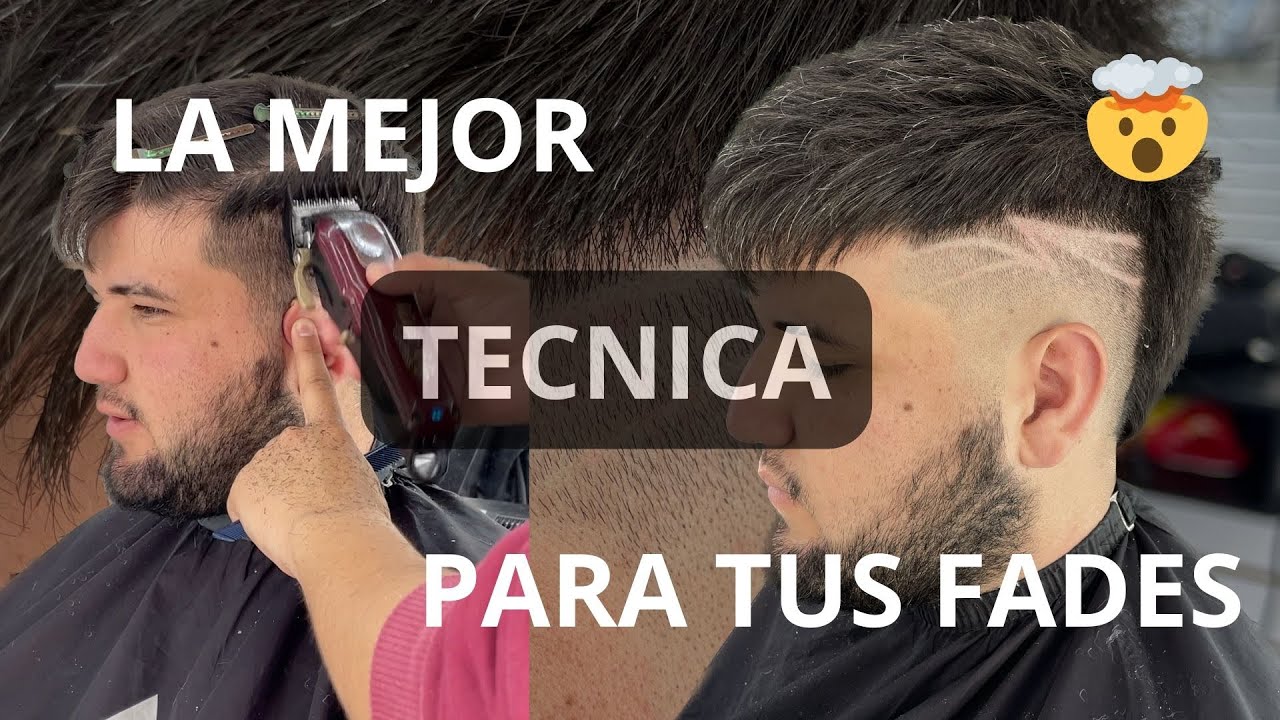 Mohawk FADE - Tutorial para principiantes + Diseño. (Curso de barbería)
