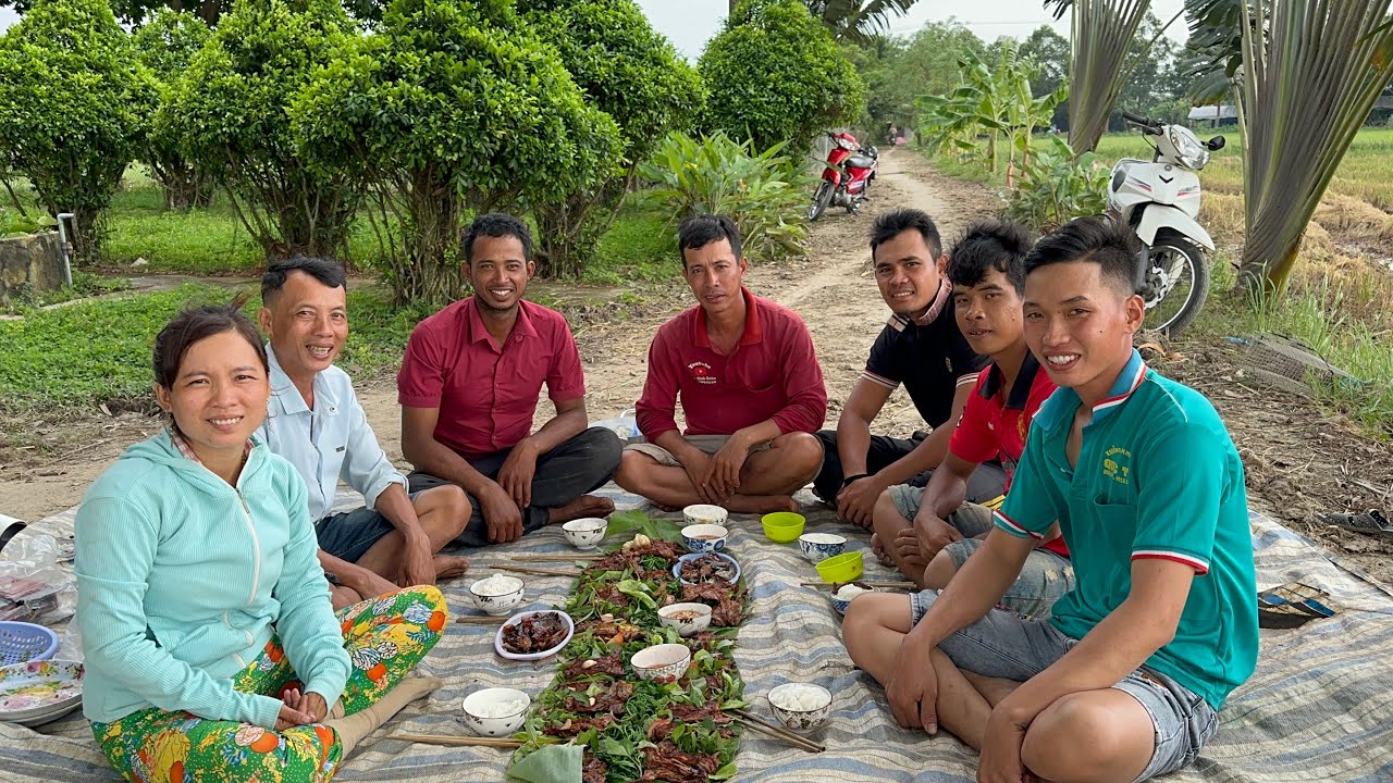 Bữa nay được Em Đạt ở Long Phú lên đi trải nghiệm bắt chuột mùa gặt lúa VXĐ 870