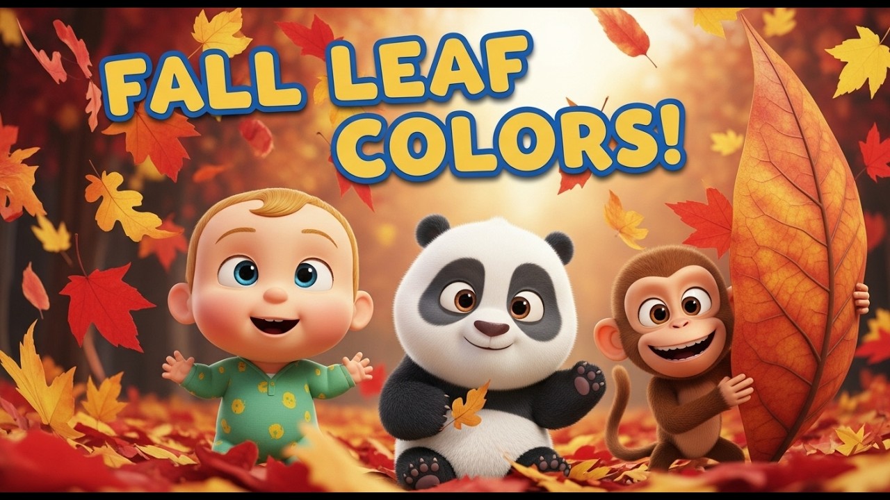 Discover the SECRET to Learning RYB Colors with Autumn Leaves | Nursery Rhyme
