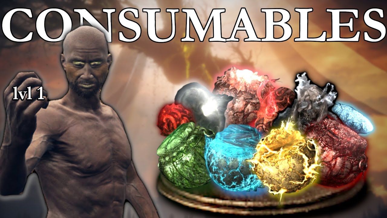 Can you beat Elden Ring Using DLC Consumables at Level 1?