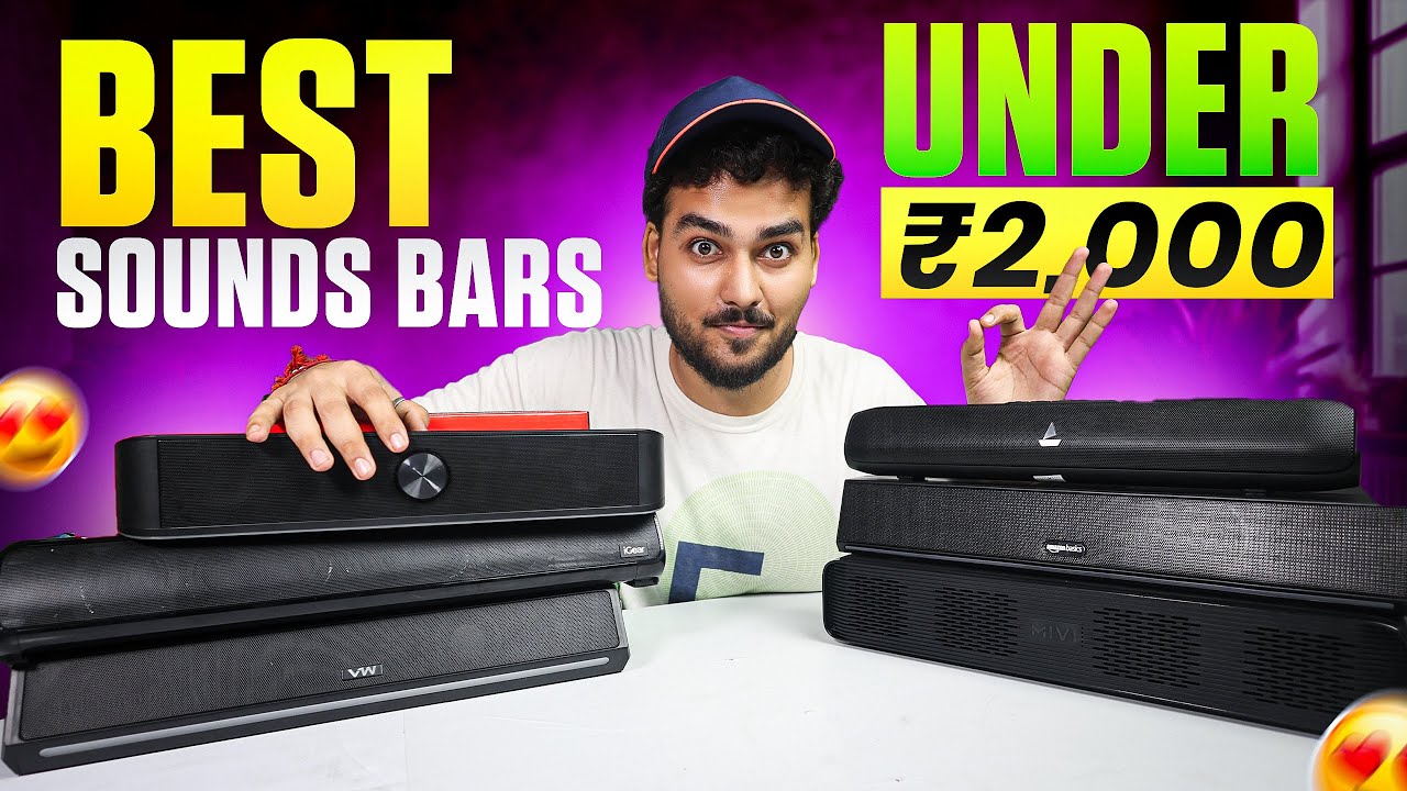 BEST SOUND BAR under 2000 Rupees! - Ranked WORST to BEST