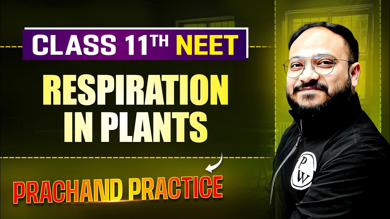 Respiration in Plants PYQ's Video Solution | PRACHAND Practice Series | NEET 2025