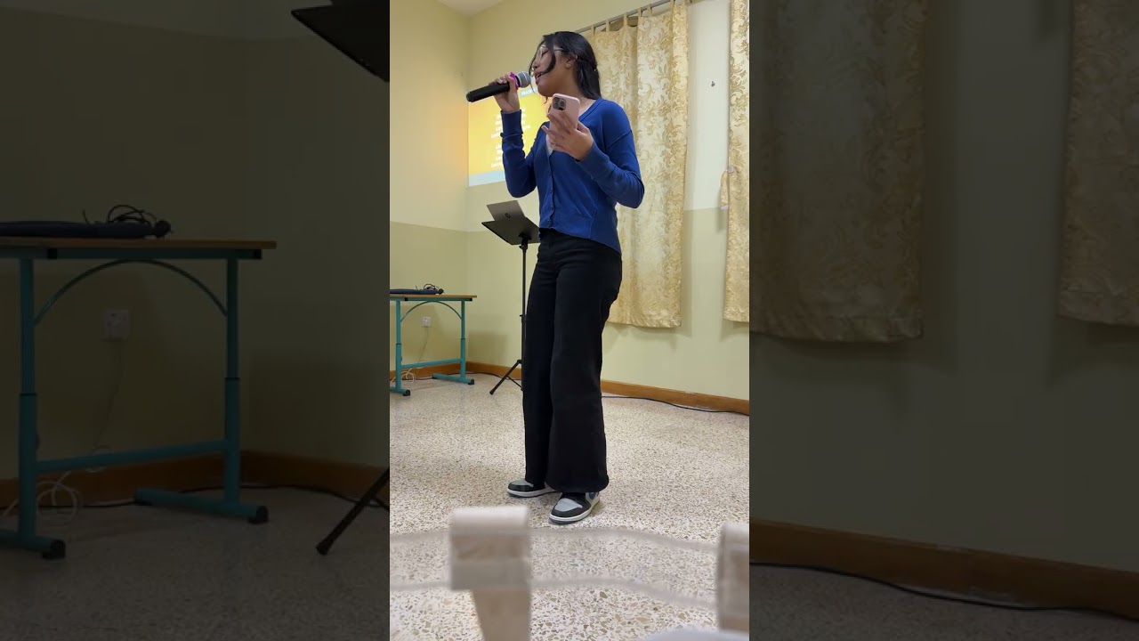 Worship Leader during Leaders Assembly