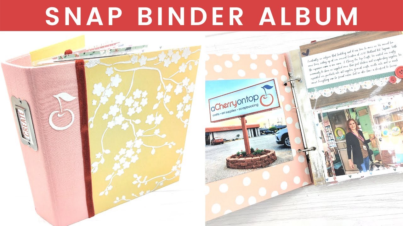 August YouTube Hop - Snap Binder Album