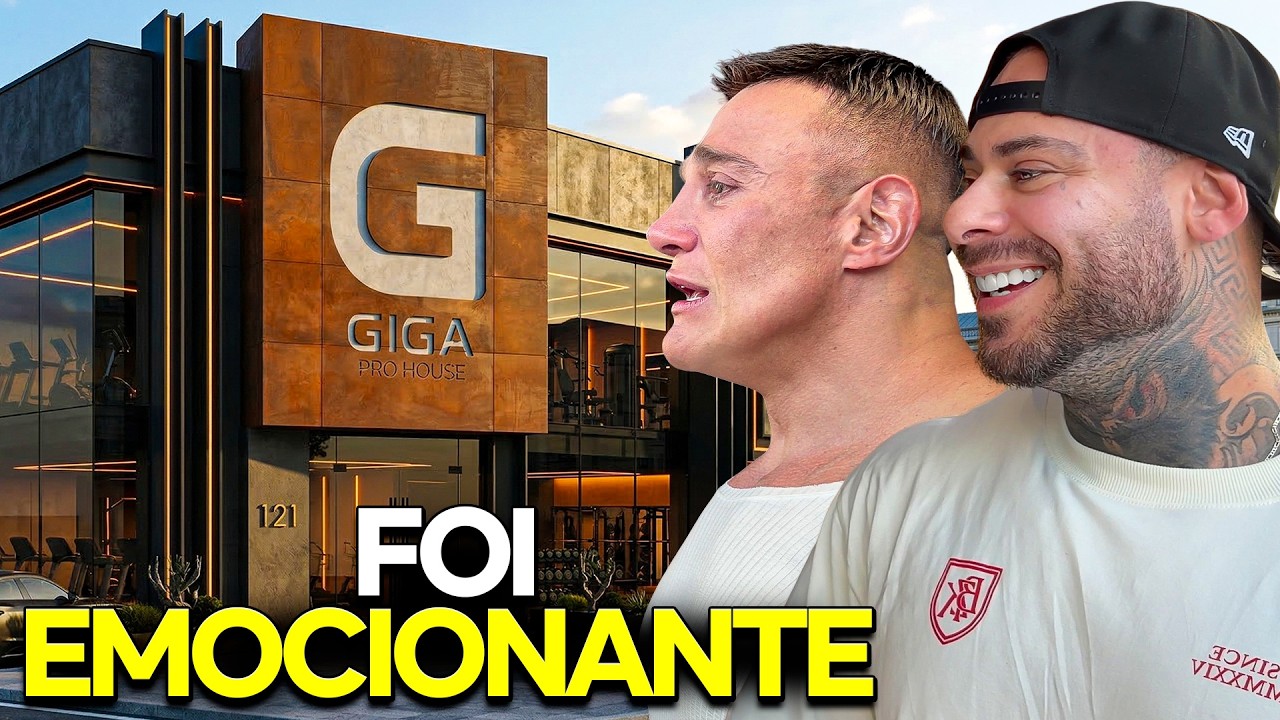 O dia que o Fábio Giga inaugurou a própria academia - Leo Stronda
