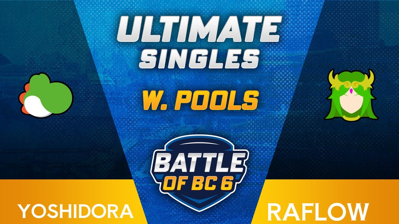 Yoshidora (Yoshi) vs Raflow (Palutena) - Ultimate Singles Winners Top 32 - Battle of BC 6