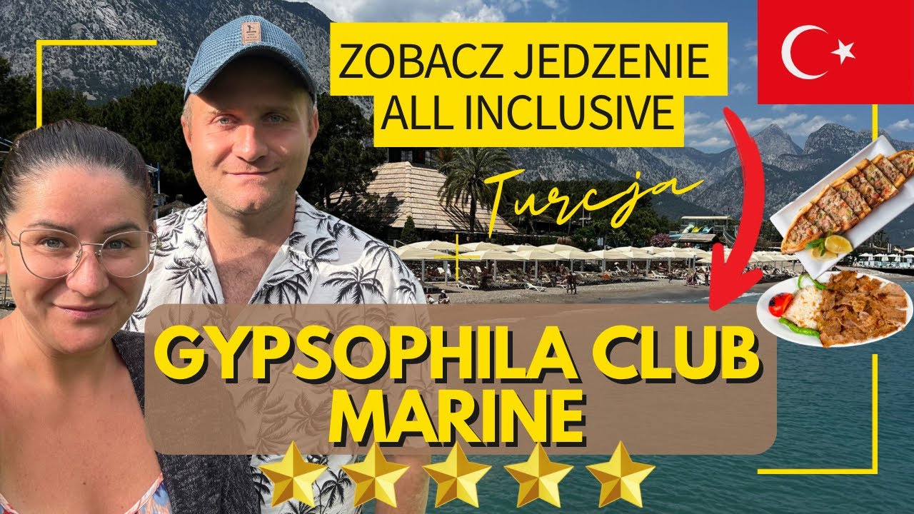 🇹🇷Co zjecie w GYPSOPHILA CLUB MARINE 5⭐️⭐️⭐️⭐️⭐️ Hotel All Inclusive Turcja. Riwiera Turecka.