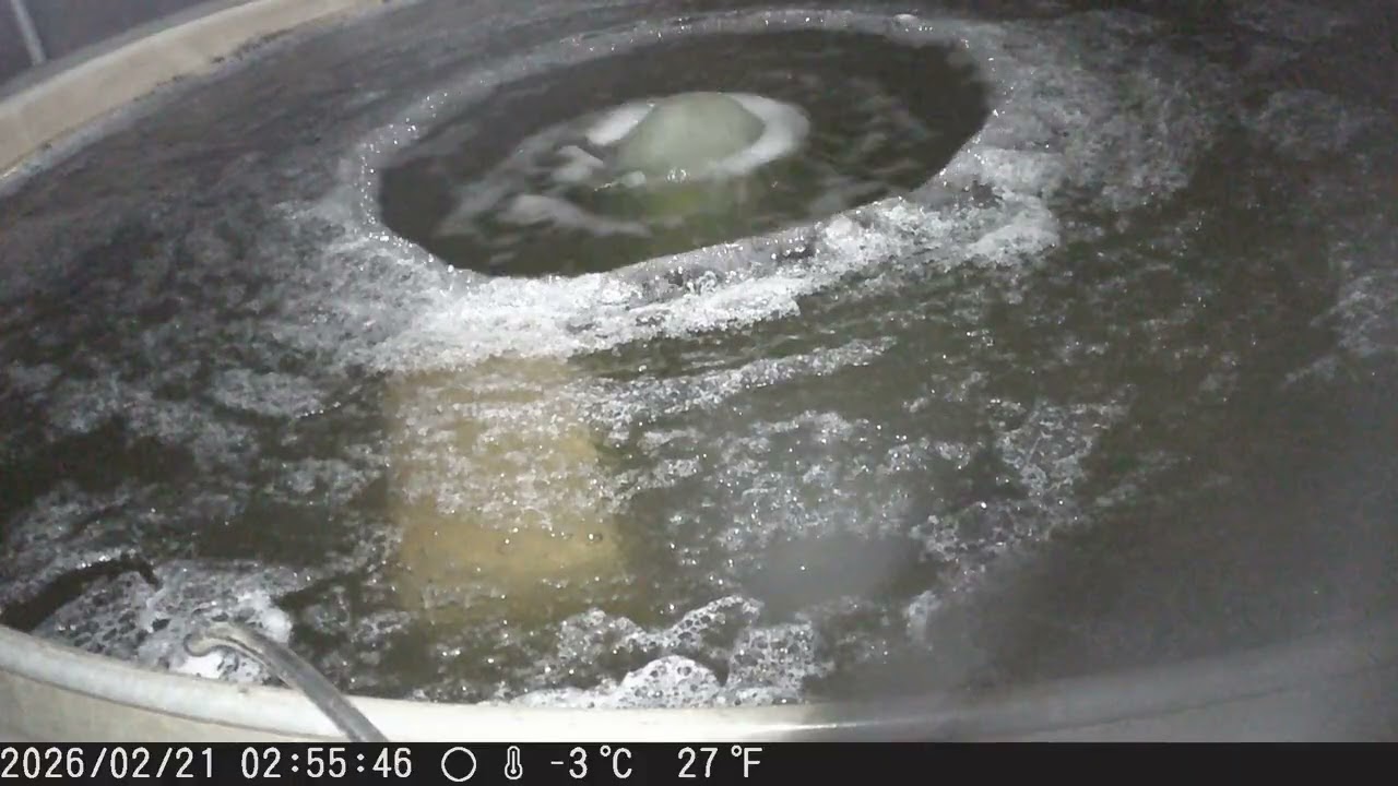 Timelapse of Solar Deicer Operation at 17 Degrees