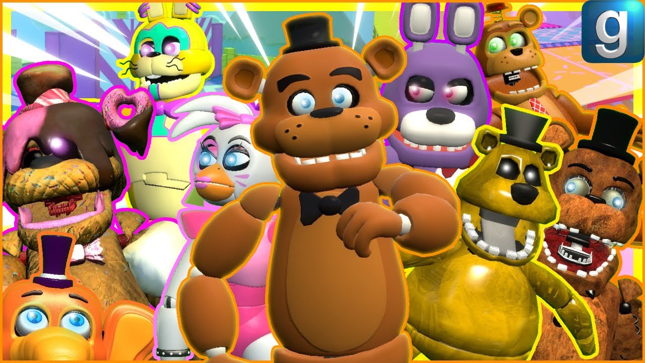 Gmod FNAF | S1 E1 FNAF Fall Guys: Rebooted